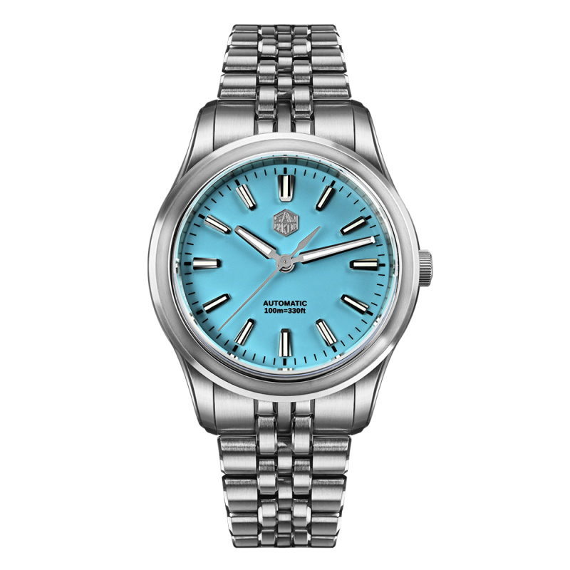 San Martin SN0144 36mm/39mm Luxury Enamel Dial Watch Miyota 90S5 Automatic Mechanical Chinese Original Design Gada Mens Watches 100m