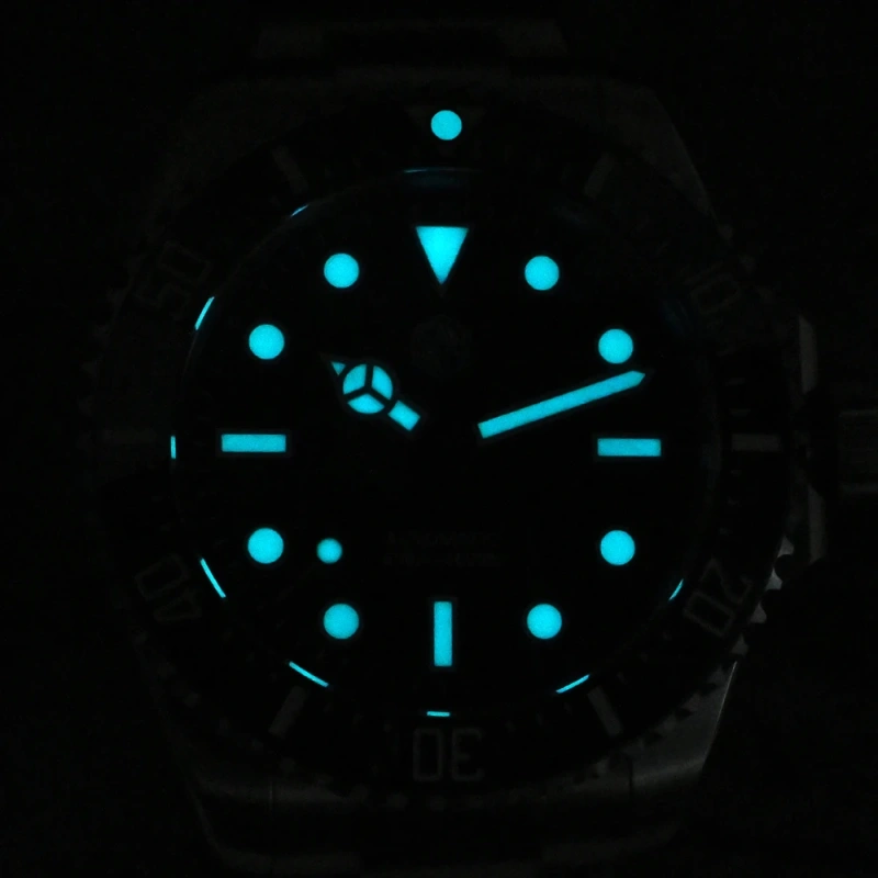 San Martin 38mm 42mm Men Diver Watch Miyota 90S5 Automatic Mechanical Waterproof Watches with Sapphire BGW-X1 Luminous SN0126