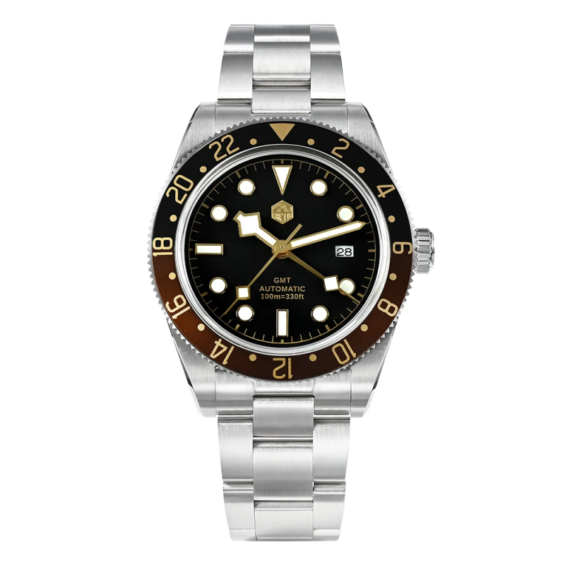 San Martin Fans Discount Edition 39mm Men GMT Watch Automatic Mechanical SN0109
