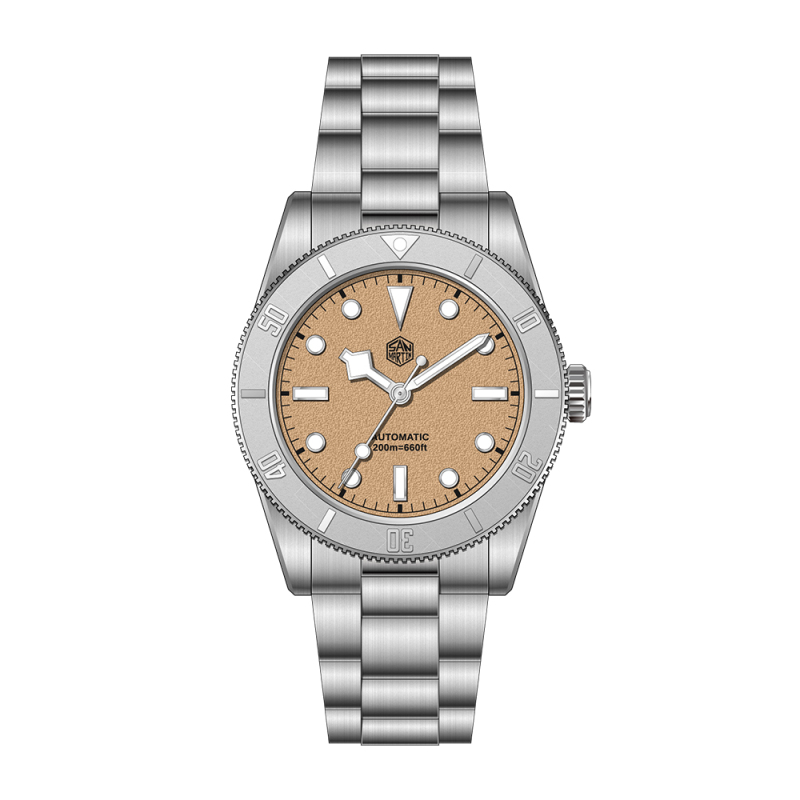 San Martin Fans Discount Edition 37mm SN0138 Upgraded Diving Watch BB54 Retro 28800 vph Automatic Mechanical Men Watches