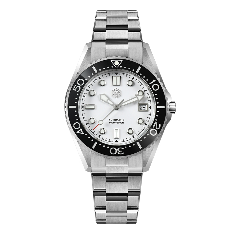 San Martin 41mm Diver Watch ST2130 Automatic Mechanical 600m SN0036