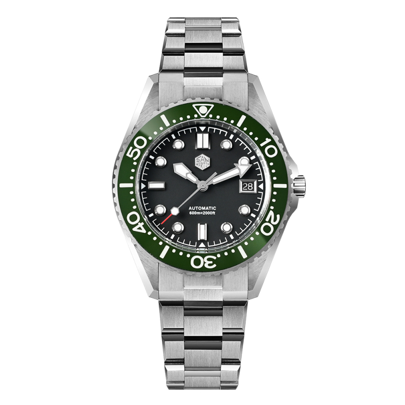 San Martin 41mm Diver Watch ST2130 Automatic Mechanical 600m SN0036