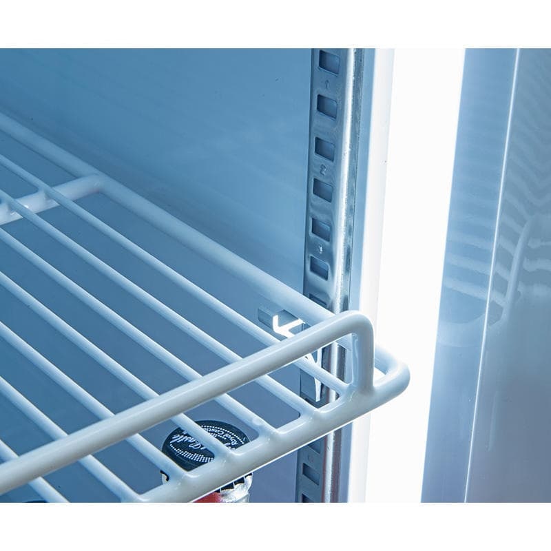Glass Door Upright Freezer For Commercial