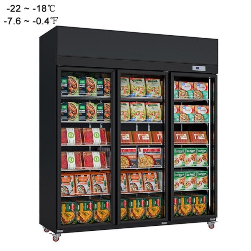 Shop Frozen Food Freezer Glass Door Deep Freezer