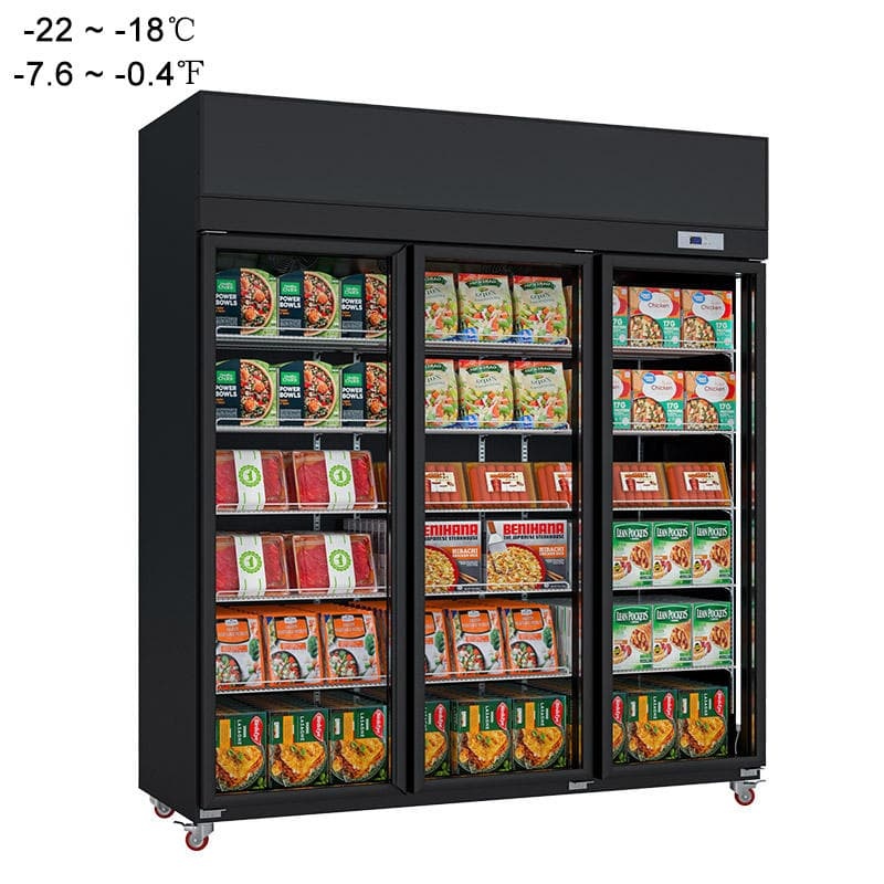 Shop Frozen Food Freezer Glass Door Deep Freezer
