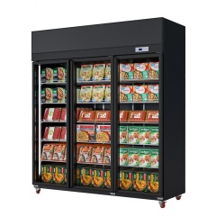 Shop Frozen Food Freezer Glass Door Deep Freezer