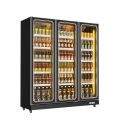 Commercial Beer Equipment Cocktail Bar Station Upright Fridge