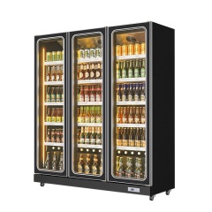 Commercial Beer Equipment Cocktail Bar Station Upright Fridge