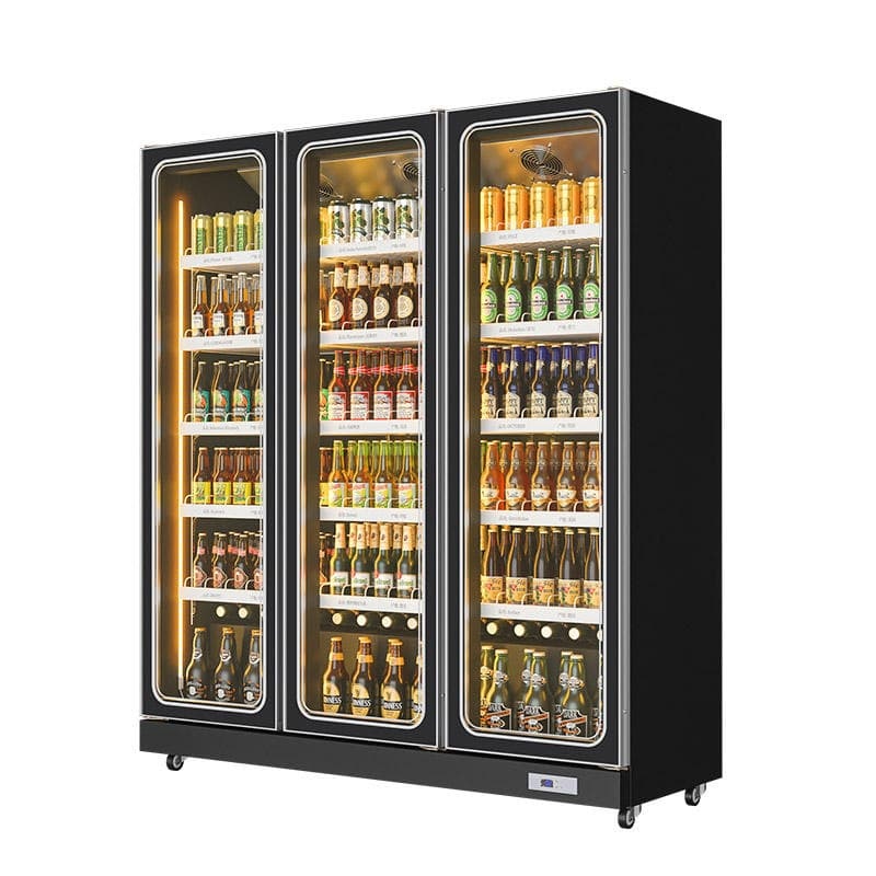 Commercial Beer Equipment Cocktail Bar Station Upright Fridge