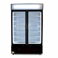 Commercial Upright Glass Door Refrigerator Shop Multideck Beverage Cabinet