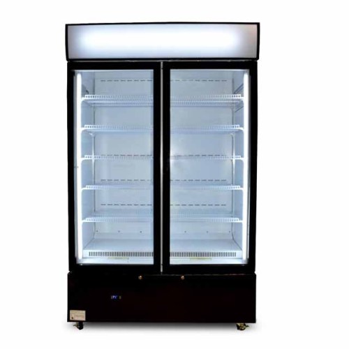 Commercial Upright Glass Door Refrigerator Shop Multideck Beverage Cabinet