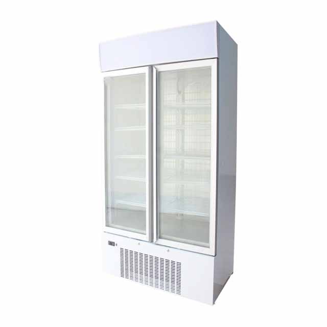 Commercial Upright Glass Door Refrigerator Shop Multideck Beverage Cabinet