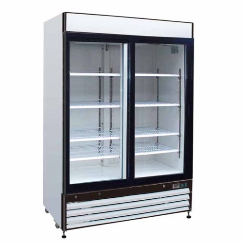 Glass Door Freezer Cold Drink Display Fridge Beverage Showcase Cooler
