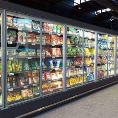 Glass Door Refrigerator Multideck Display Fridge