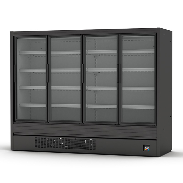 Glass Door Cold Drink Display Fridge For Commercial