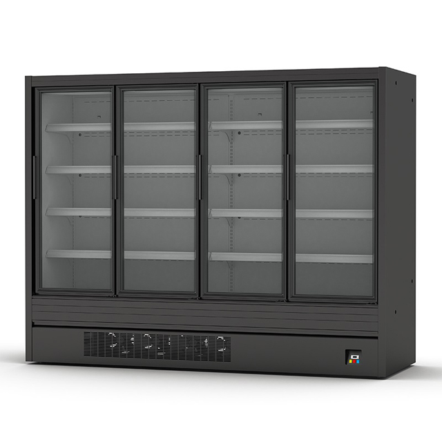 Glass Door Display Fridge For Supermarket