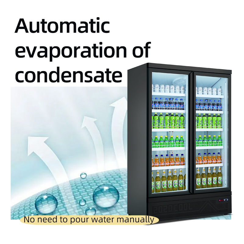 Glass Door Display Fridge For Supermarket