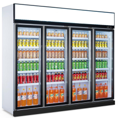 Cold Drink Fridge Beverage Display Showcase