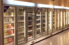 Cold Drink Fridge Beverage Display Showcase