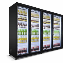 Commercial Beer Fridge Glass Door Beverage Display Case