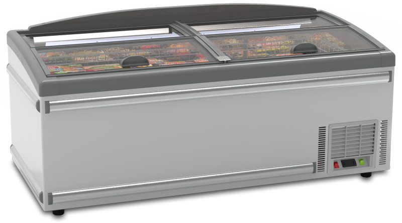 Frozen Food Display Chiller Refrigeration Equipment