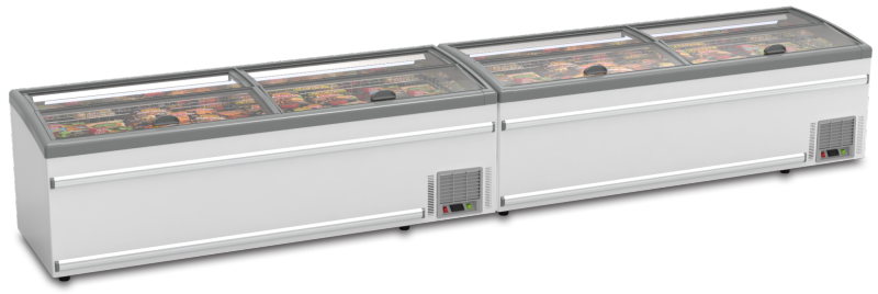 Frozen Food Display Chiller Refrigeration Equipment