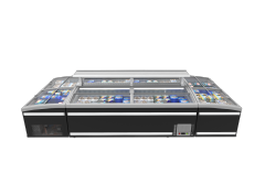 Island Display Freezer Direct Cooling Combination Freezer