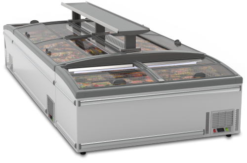 Frozen Food Display Chiller Refrigeration Equipment
