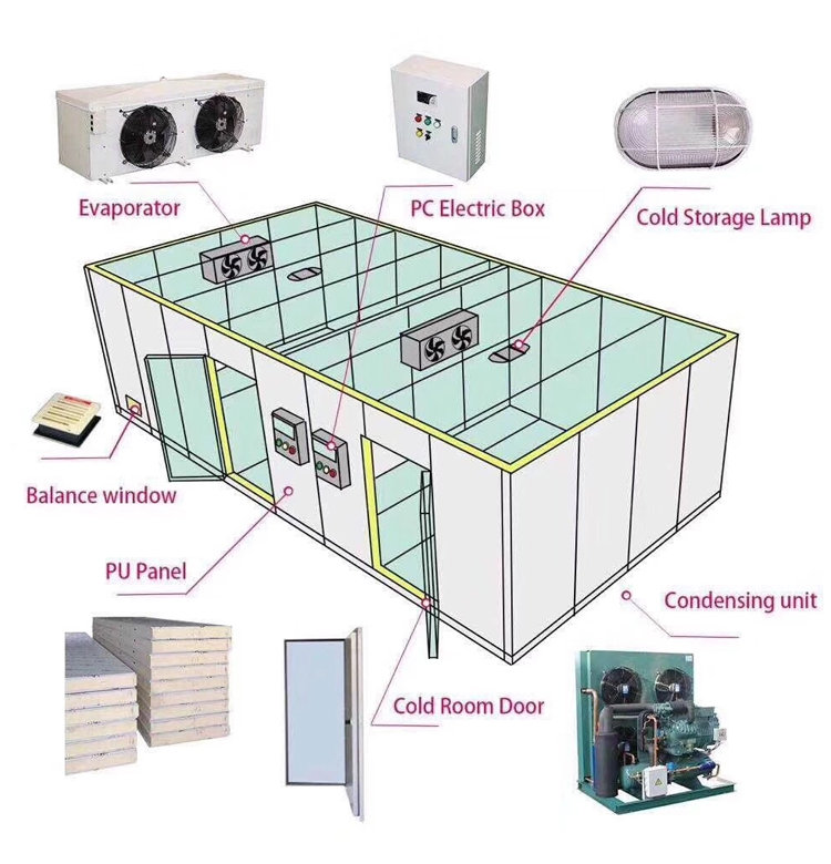 Commercial Frozen Seafood Food Storage Cold Room