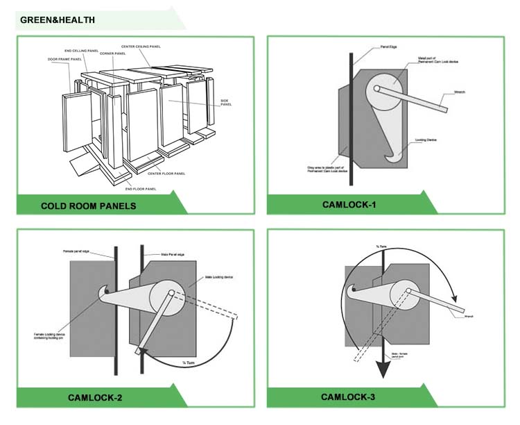 Commercial Frozen Seafood Food Storage Cold Room