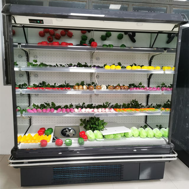 Open Display Fridge Wind Curtain Cabinet