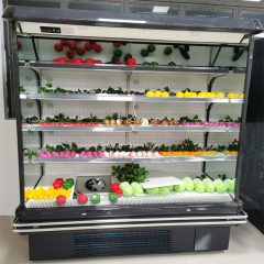 Open Display Fridge Wind Curtain Cabinet