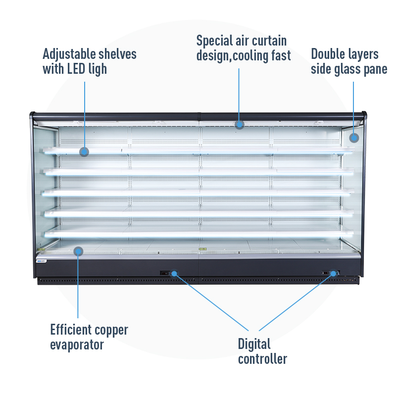 Multideck Open Cooler/Fridge