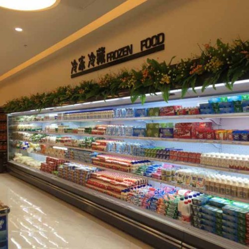 Commercial Open Refrigerator Display Case