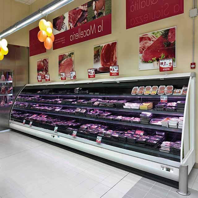 Semicircle Open Showcase Refrigerator