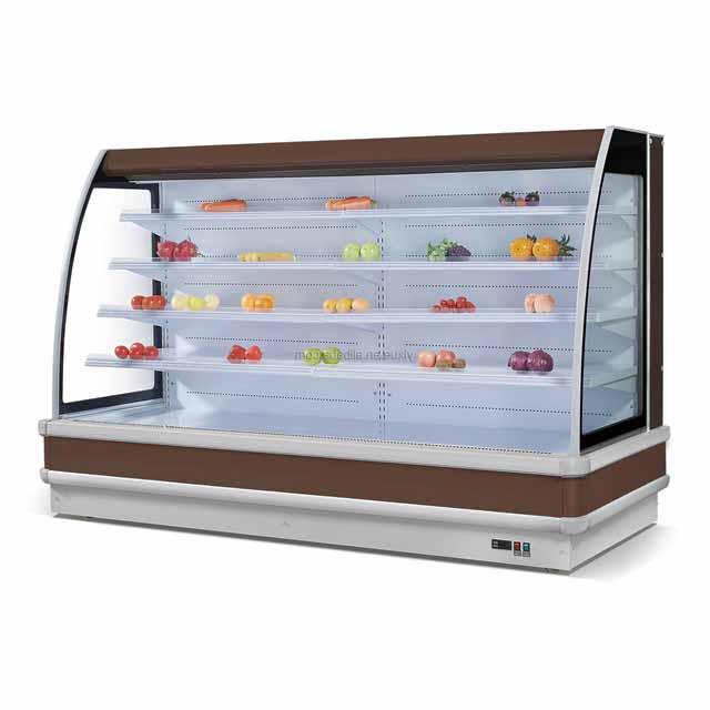 Semicircle Open Showcase Refrigerator