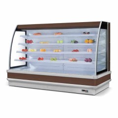 Semicircle Open Showcase Refrigerator