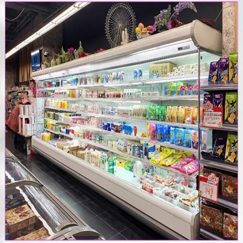 Commercial Air Curtain Cabinet Multideck Open Cooler