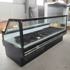 Commercial Deli Fridge Meat Seafood Display Cooler