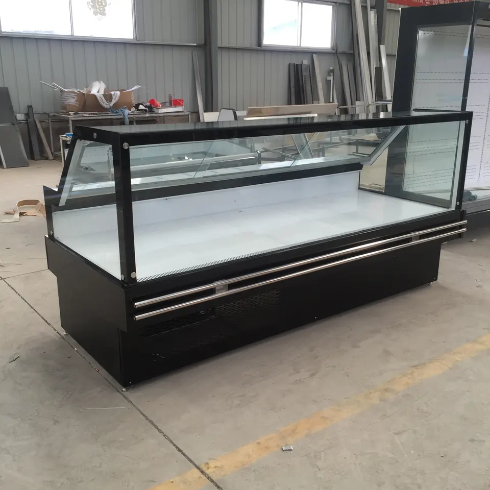 Commercial Deli Fridge Meat Seafood Display Cooler