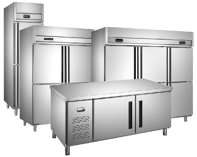 Commercial Stainless Steel Kitchen Freezer