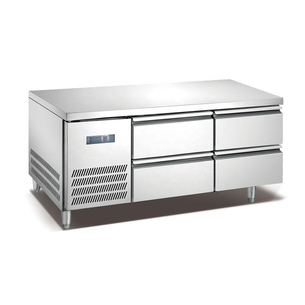 Work Table Refrigerator With Drawers