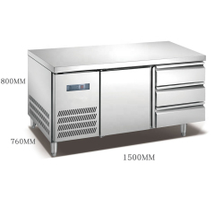 Work Table Refrigerator For Commercial