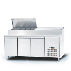 Work Table Refrigerator Sandwich Showcase
