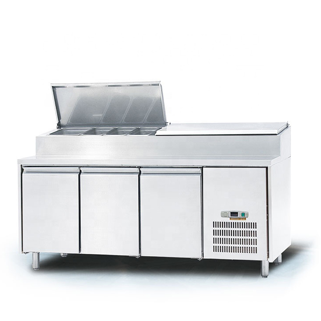 Work Table Refrigerator Sandwich Showcase