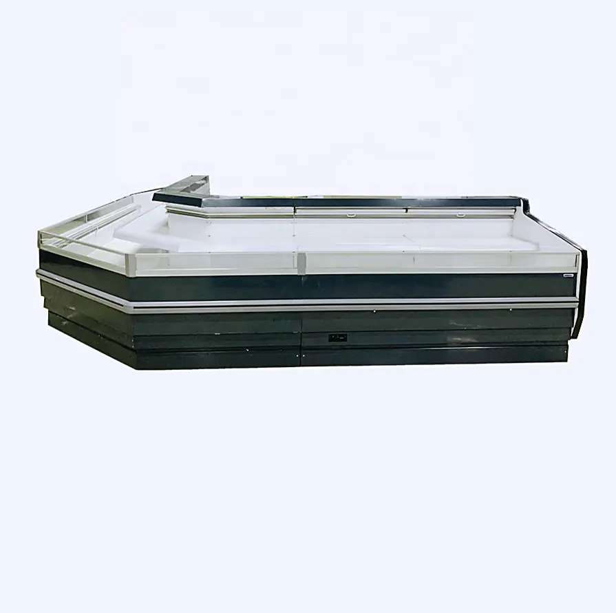 Supermarket Deli Fridge Meat Cooled Display Cooler
