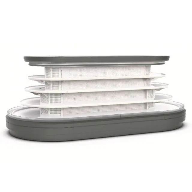 Round Island Open Dairy Fridge