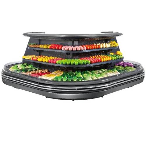 Frust Vegetable Circle Open Display Cooler