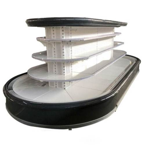 Round Open Display Chiller