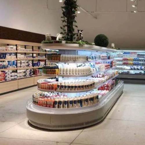 Round Island Open Dairy Fridge